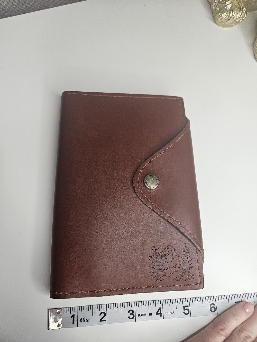 Portland Leather Goods Limited Edition 10th Anniversary Snap Journal Madrone - Picture 6 of 11